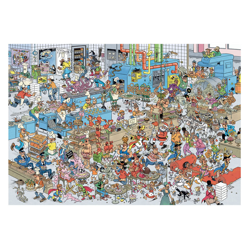 Jan van Haasteren Legpuzzel De Bakkerij - 2000st.