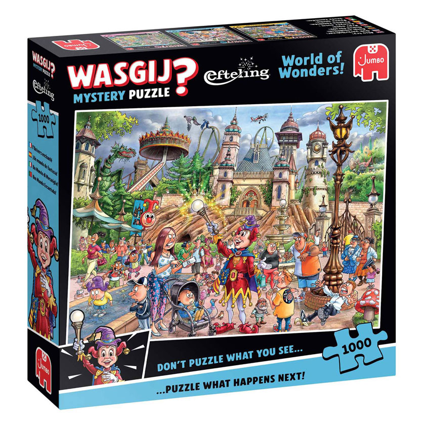 Wasgij Puzzle Mystery Efteling, 1000 Teile.