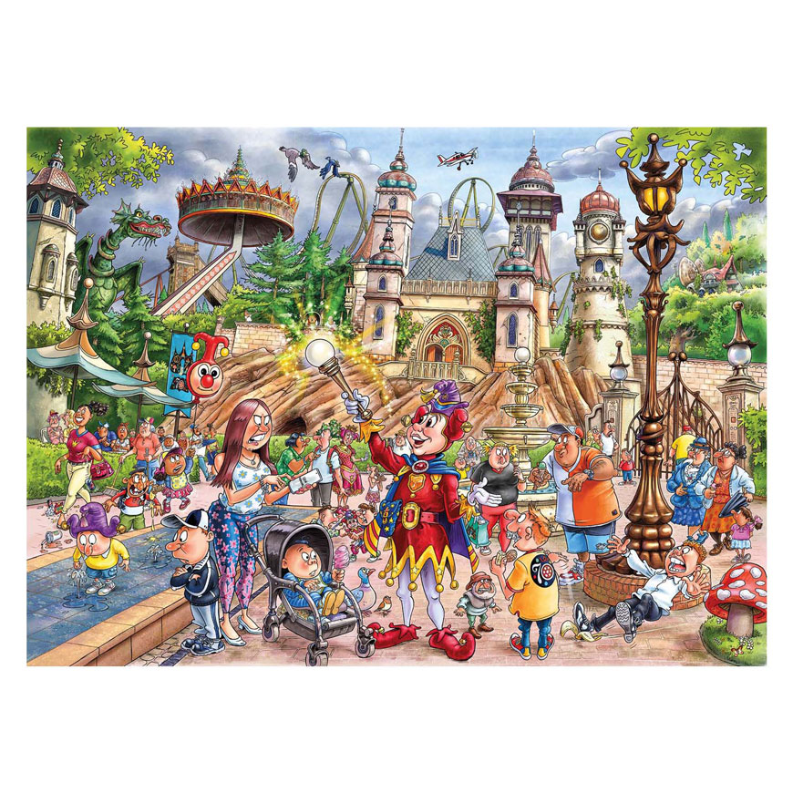 Wasgij Puzzle Mystery Efteling, 1000 Teile.