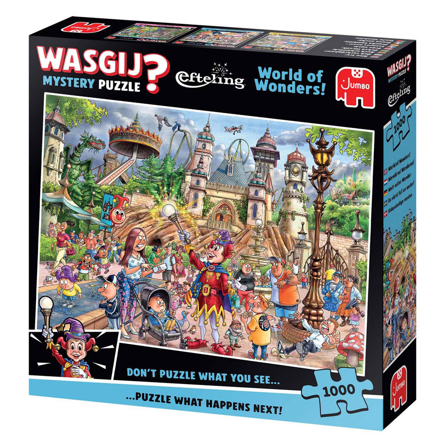 Wasgij Puzzle Mystery Efteling, 1000 Teile.