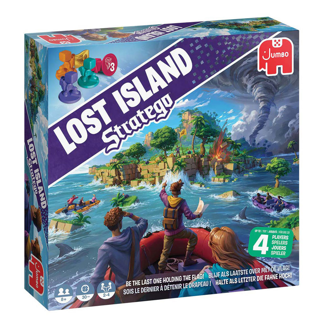 Jumbo Stratego Lost Island Bordspel