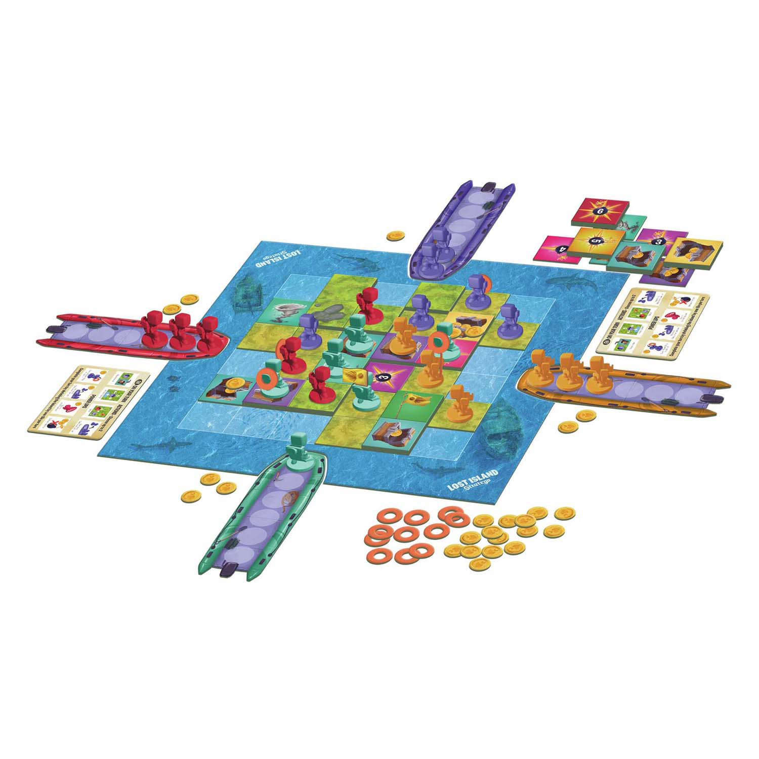 Jumbo Stratego Lost Island Bordspel