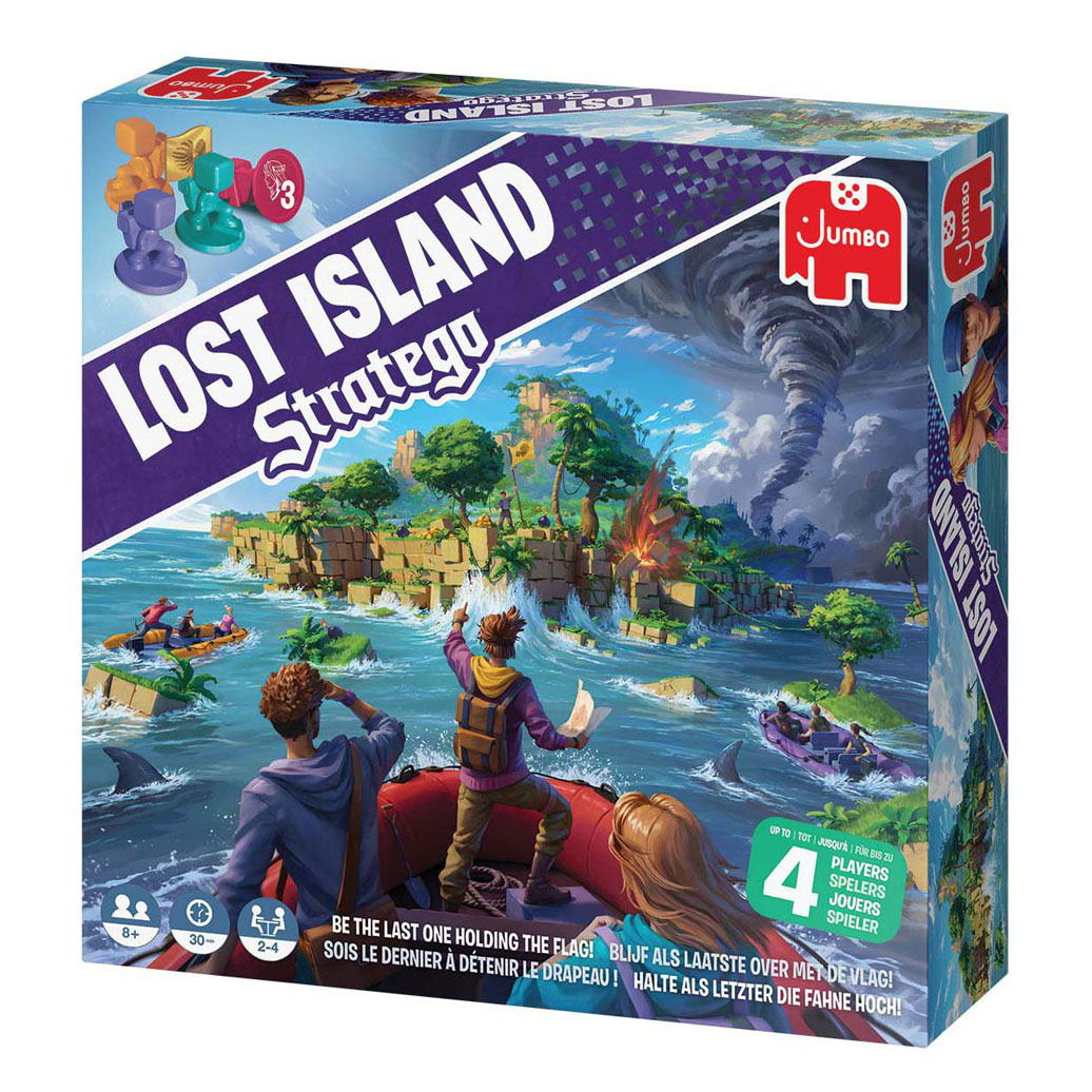 Jumbo Stratego Lost Island Bordspel