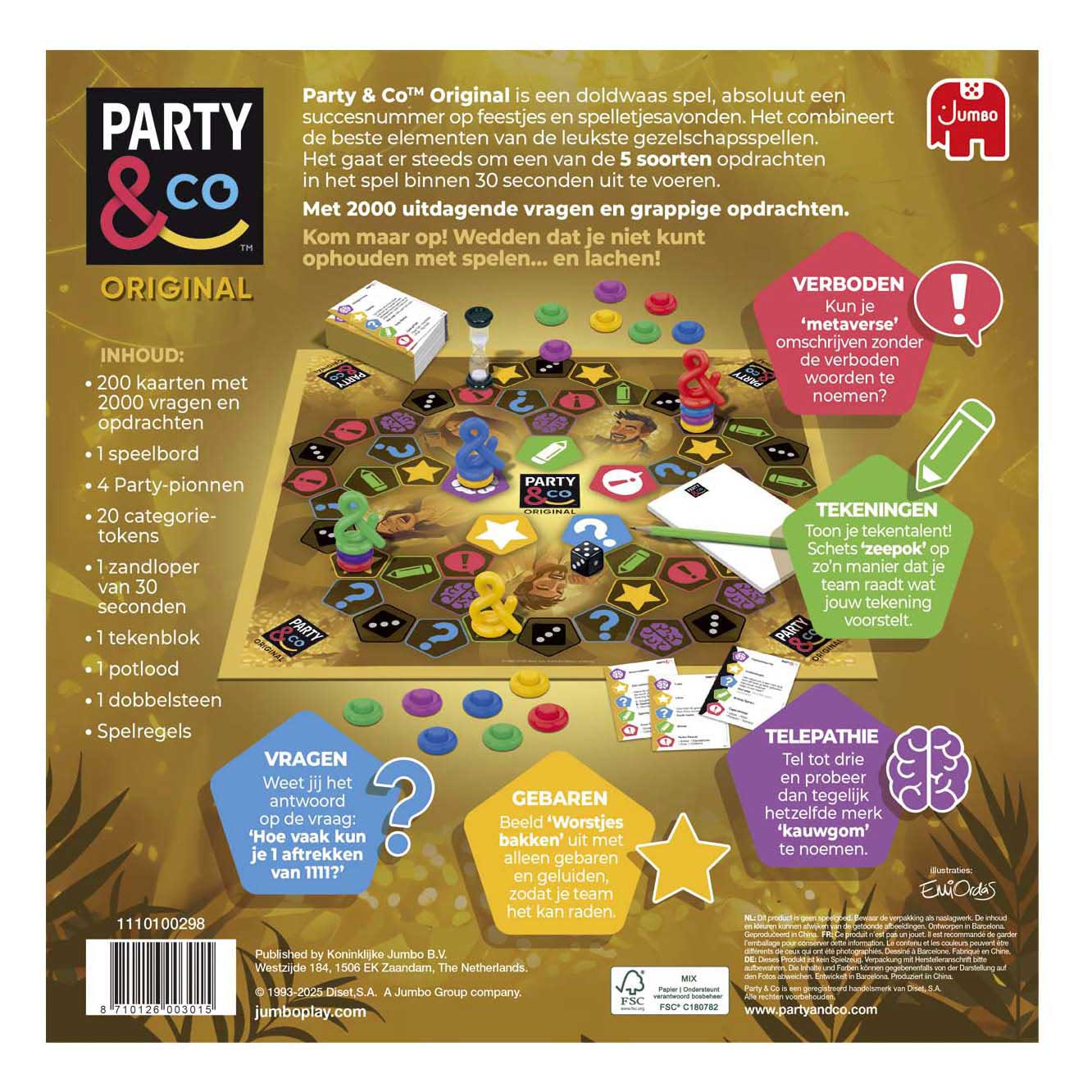 Jumbo Party & Co. Original Bordspel