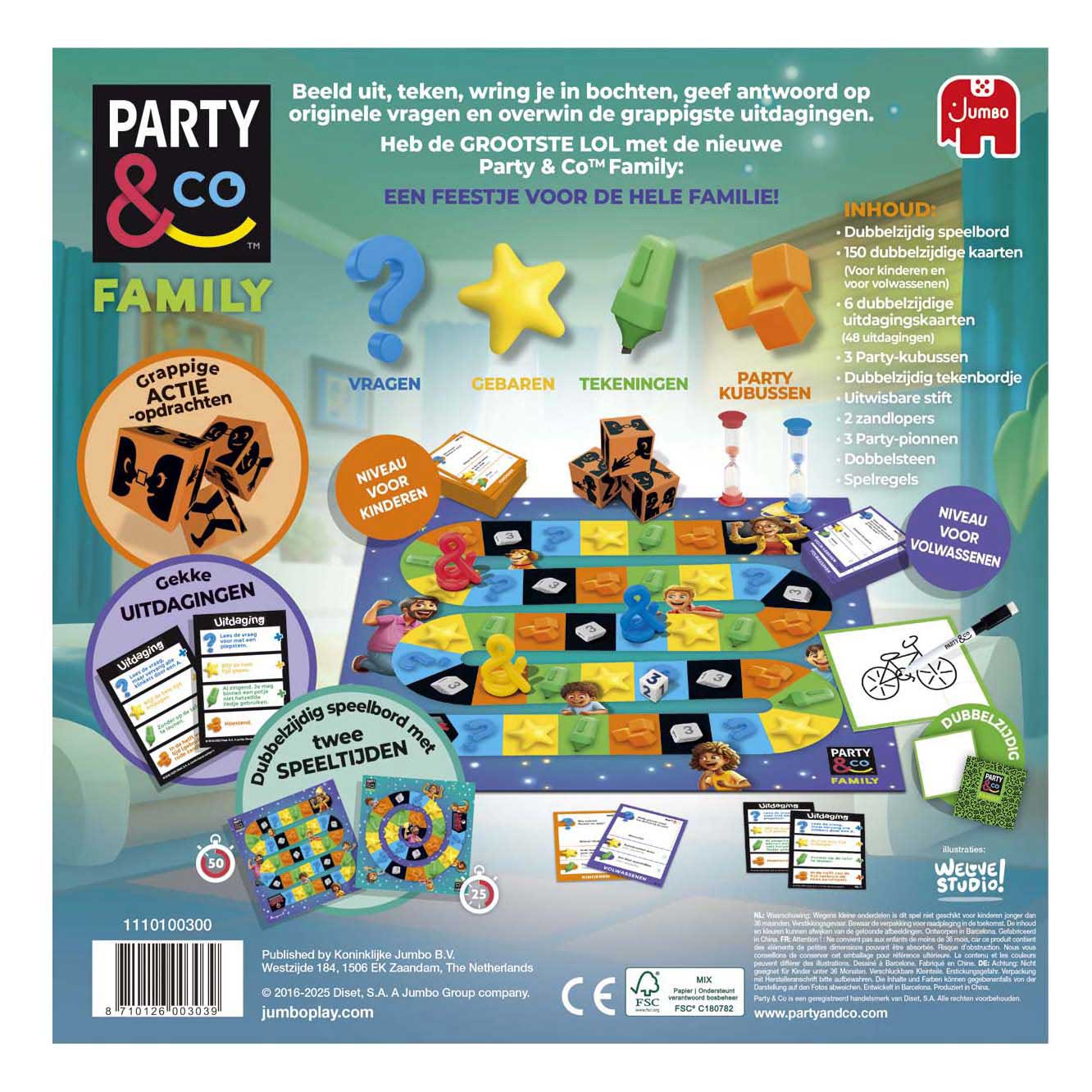 Jumbo Party & Co. Family Bordspel