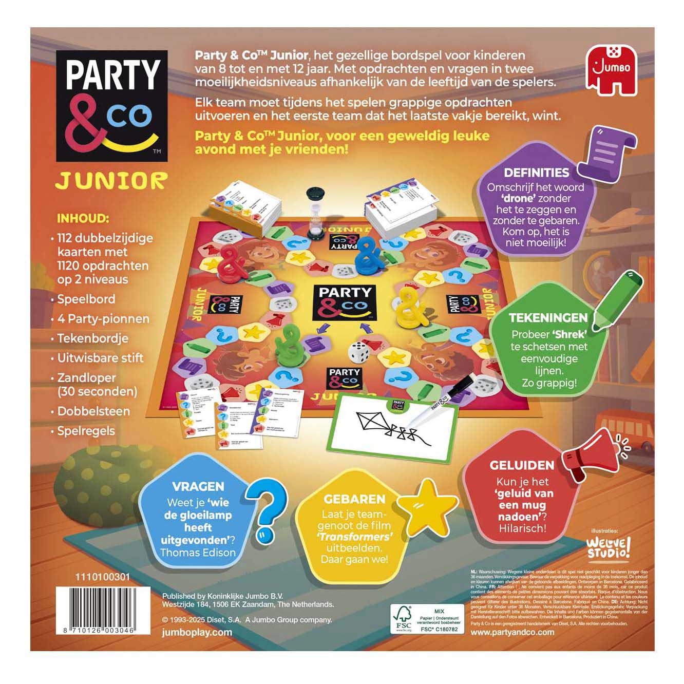 Jumbo Party & Co. Junior Bordspel