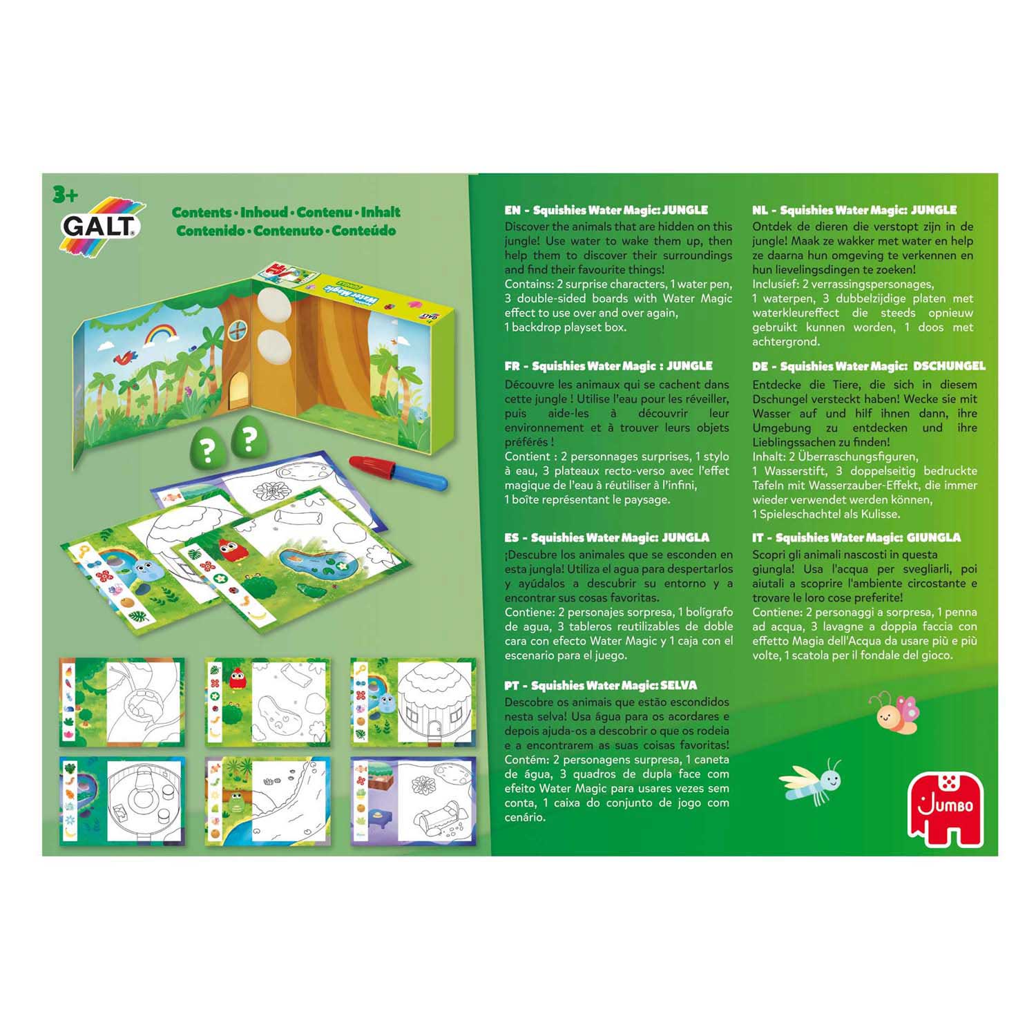 Galt - Squishies magiques aquatiques Jungle