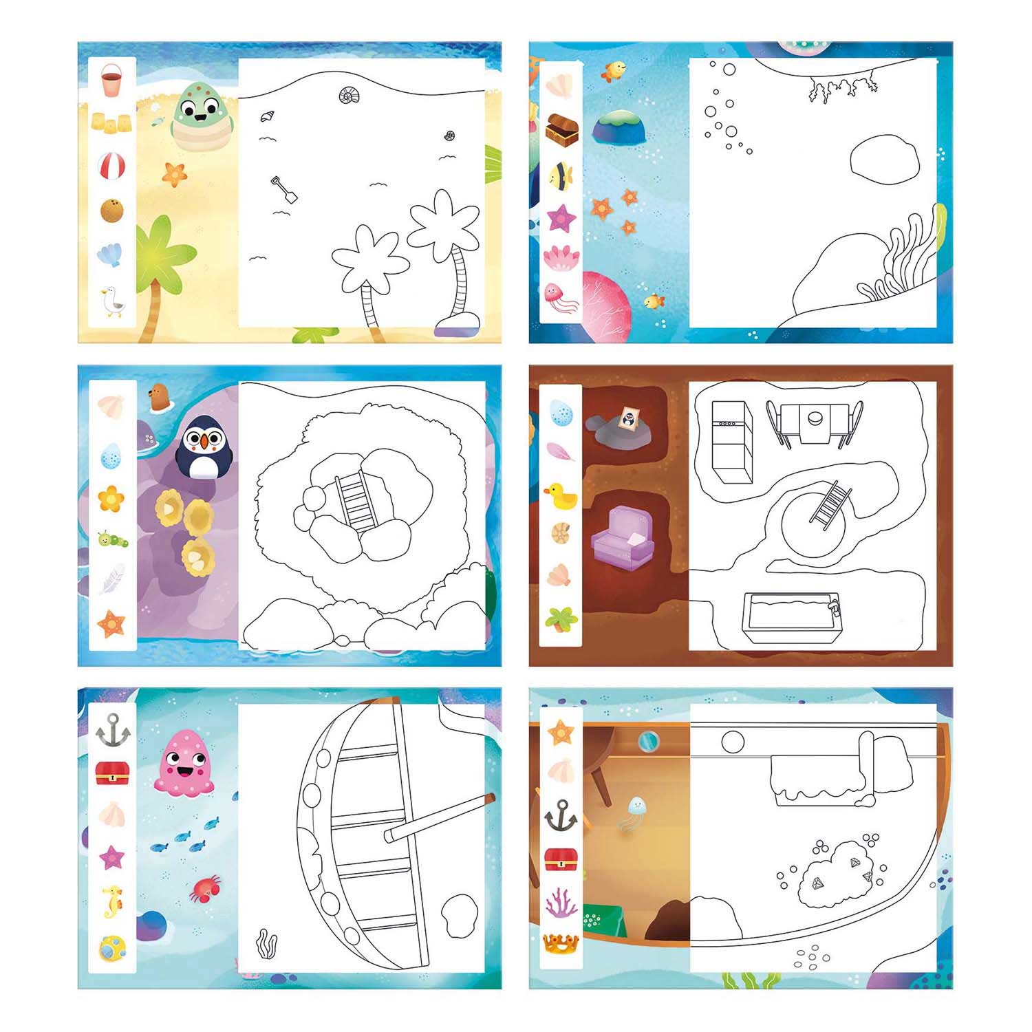 Galt - Squishies magiques aquatiques Océan