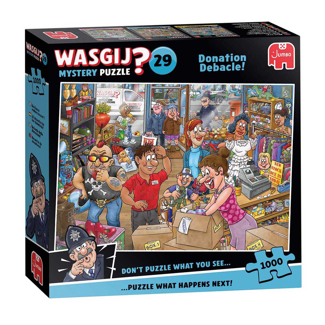 Wasgij Mystery 29 - Débâcle des dons ! - 1000 pièces.
