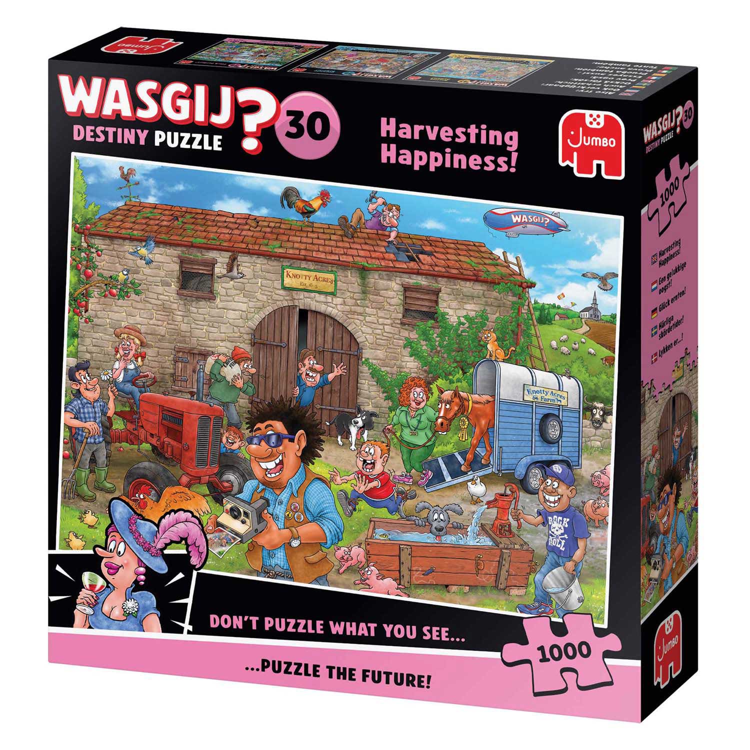 Wasgij Destiny 30 - Une bonne récolte ! - 1000 pièces.
