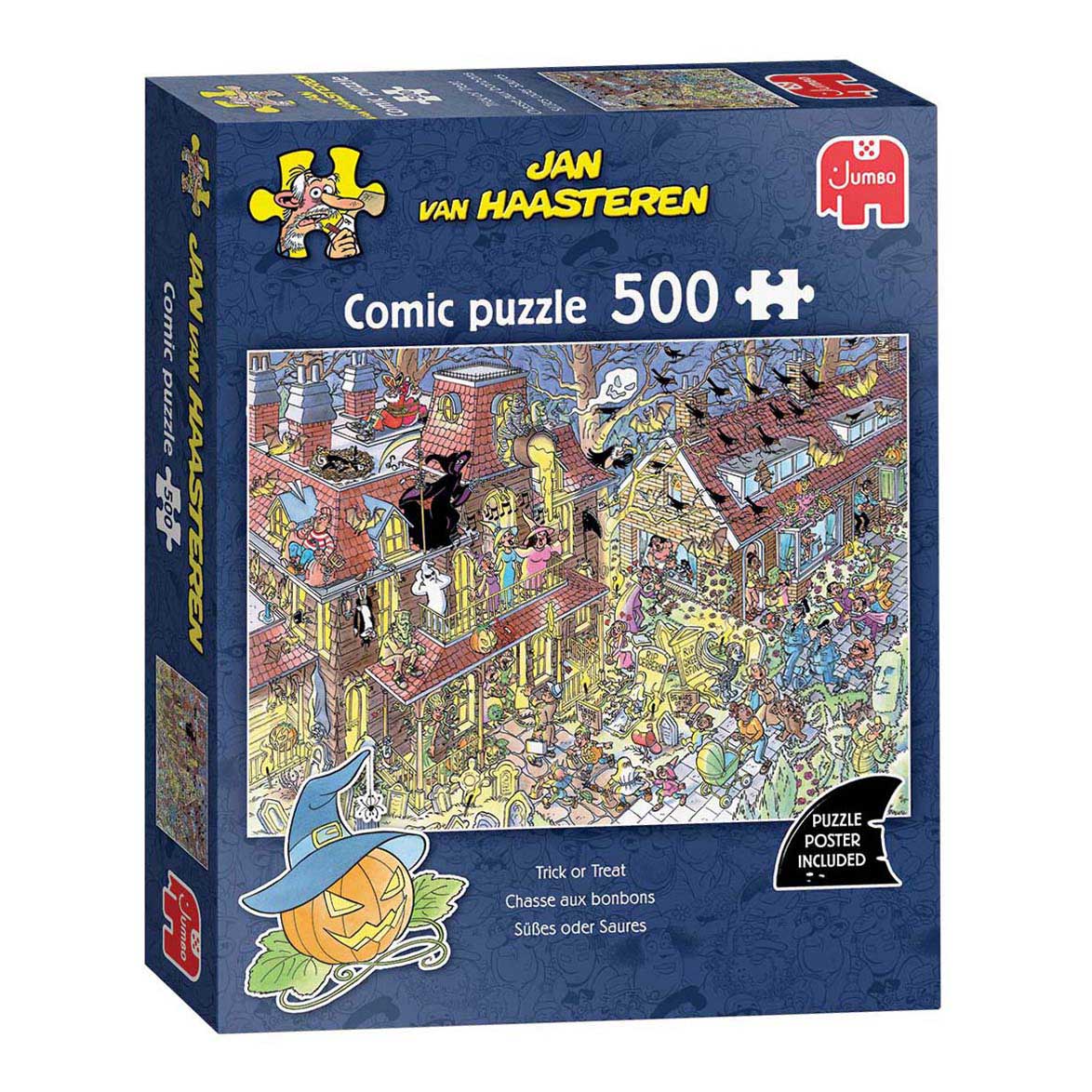Jan van Haasteren Puzzle - Süßes oder Saures - 500 Teile.