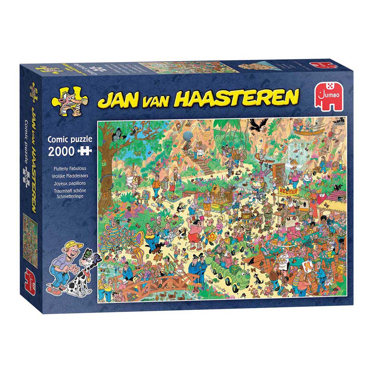 Puzzle Jan van Haasteren - Happy Flutters - 2000 mcx.
