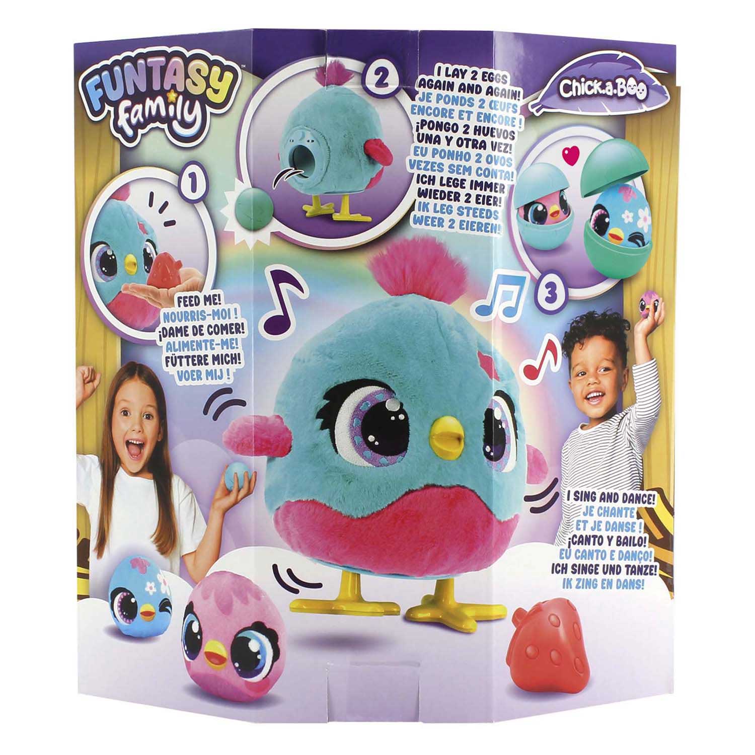 Funtasy Family Chick-A-Boo - Peluche interactive