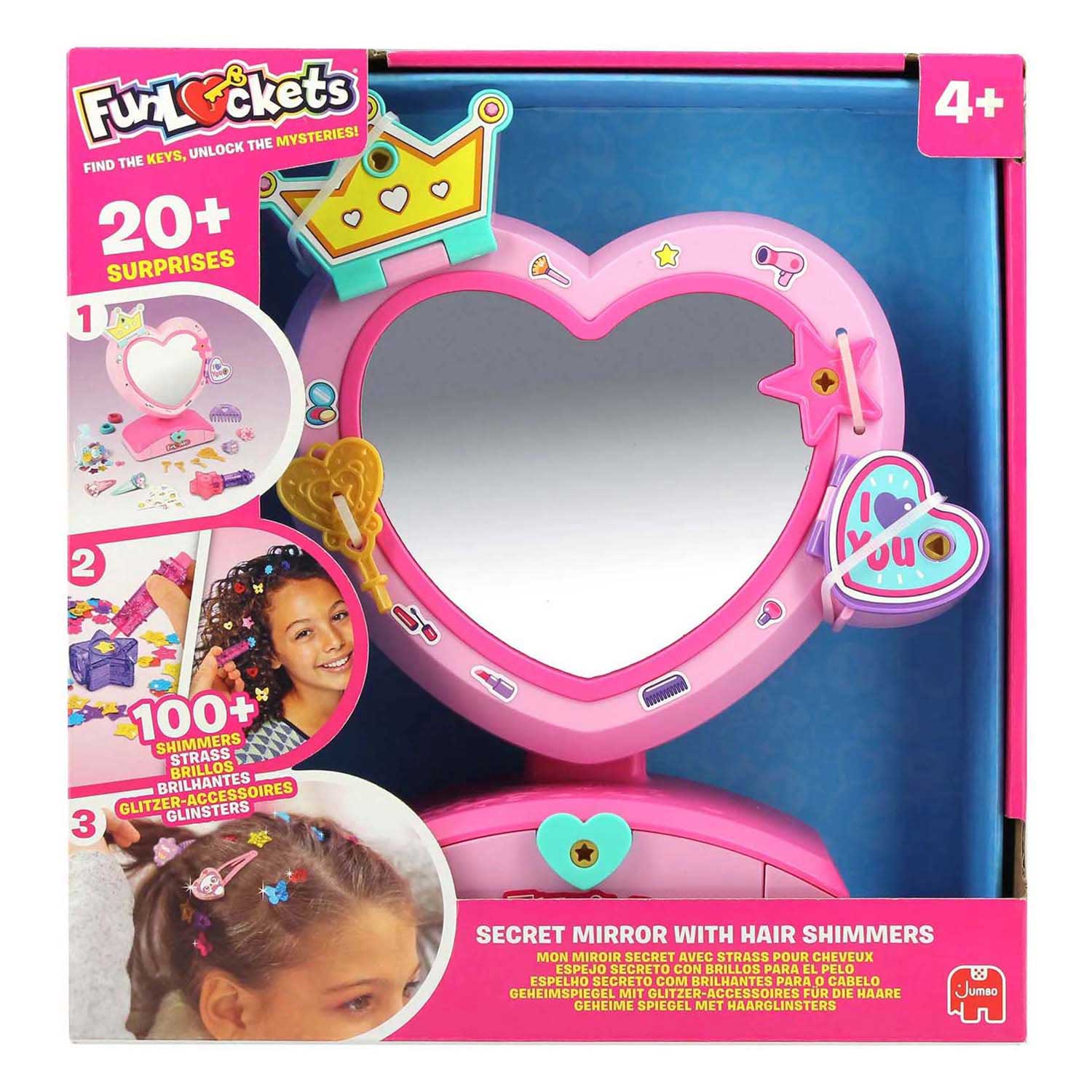 FunLockets Geheime Spiegel Met Haarglinsters