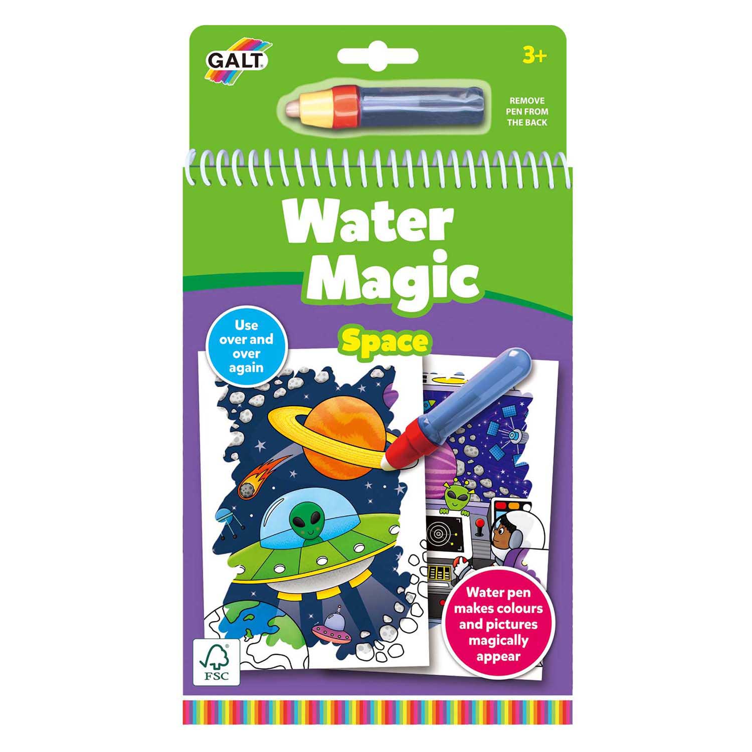 Galt - Water Magic Space - 6 Herbruikbare Afbeeldingen