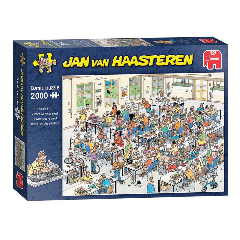 Jan van Haasteren Legpuzzel - Kunnen wij het maken? - 2000st.