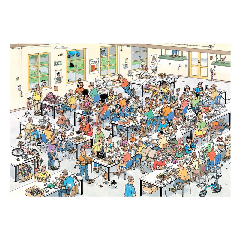 Jan van Haasteren Legpuzzel - Kunnen wij het maken? - 2000st.