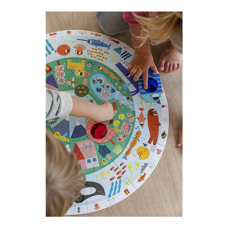 Jumbo Goula Puzzel XXL Ontdek Dieren - 25st.