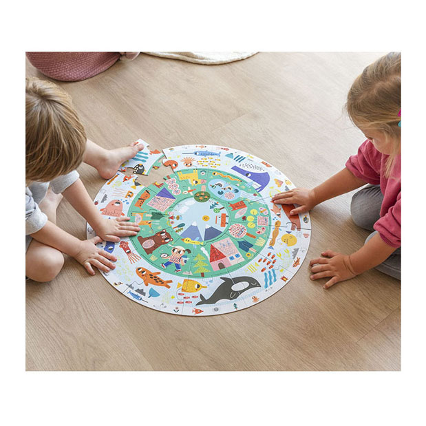Jumbo Goula Puzzel XXL Ontdek Dieren - 25st.