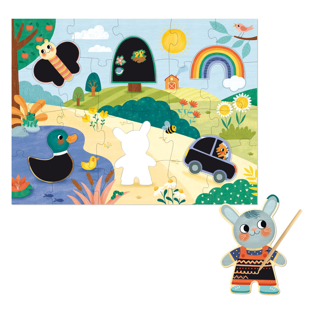 Jumbo Goula Puzzel XXL Magische Kraspuzzel - 27st.