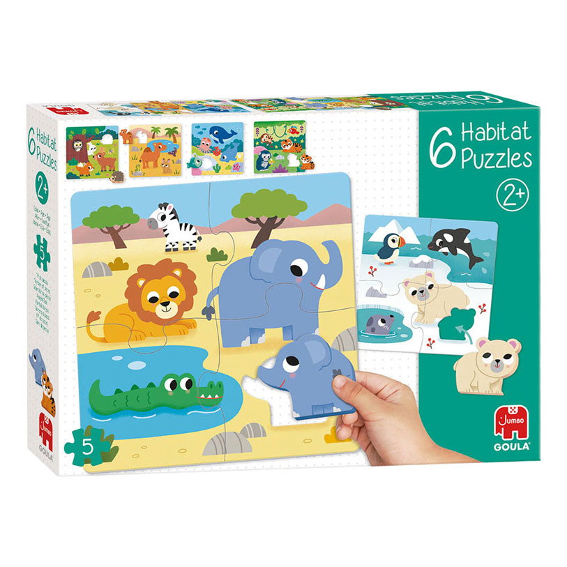 Jumbo Goula Puzzel 6 Lebensraum - 5.
