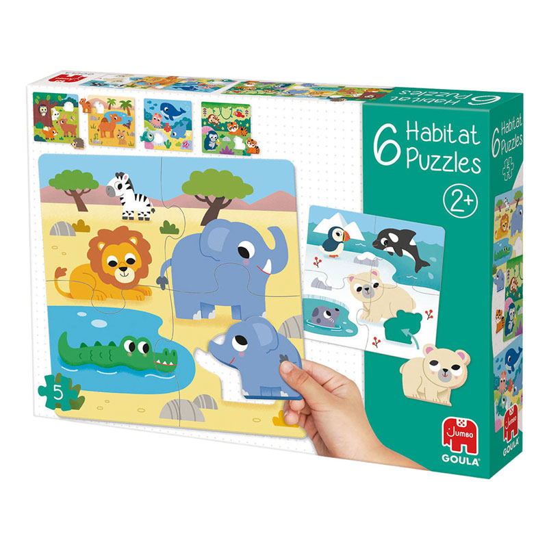 Jumbo Goula Puzzel 6 Lebensraum - 5.
