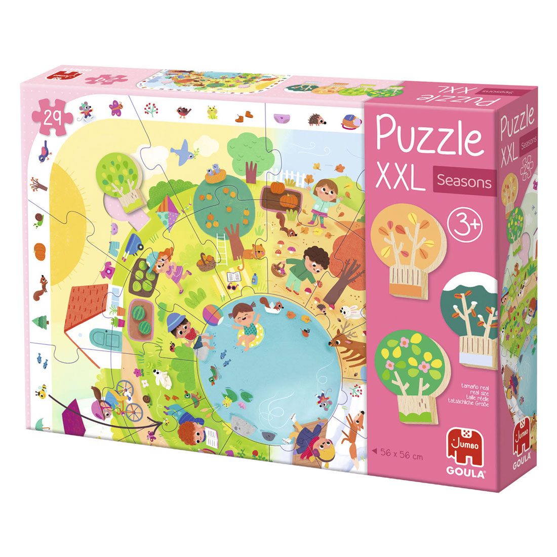 Jumbo Goula Puzzel XXL Seizoenen - 29st.