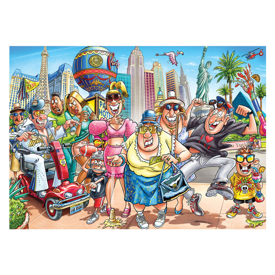 Wasgij Original 48 - Was in Vegas passiert! - 1000st.