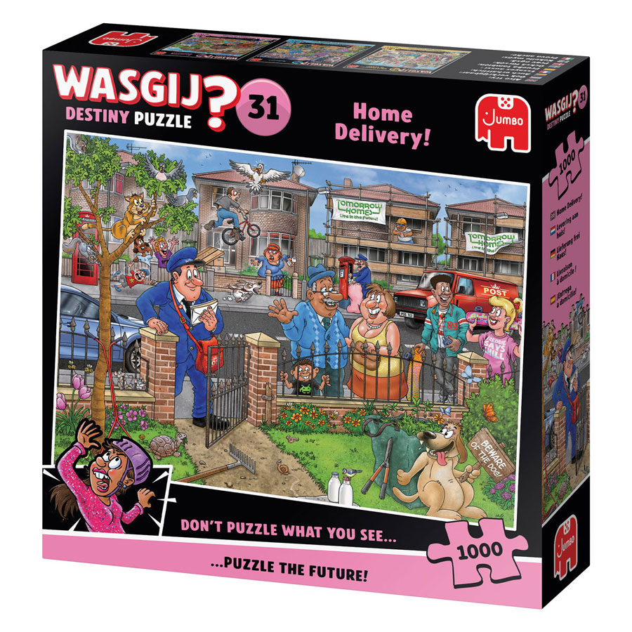 Wasgij Destiny 31 - Home Delivery - 1000st.