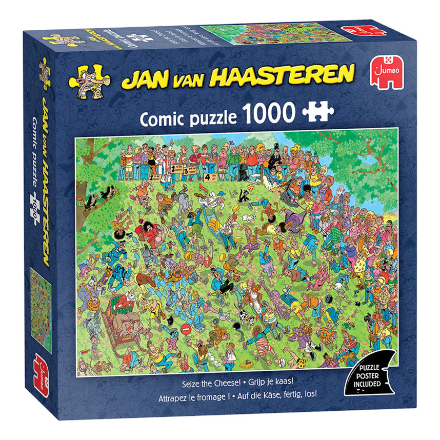 Puzzle Jan van Haasteren - Prenez votre fromage ! - 1000 pièces