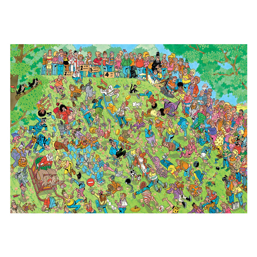 Puzzle Jan van Haasteren - Prenez votre fromage ! - 1000 pièces