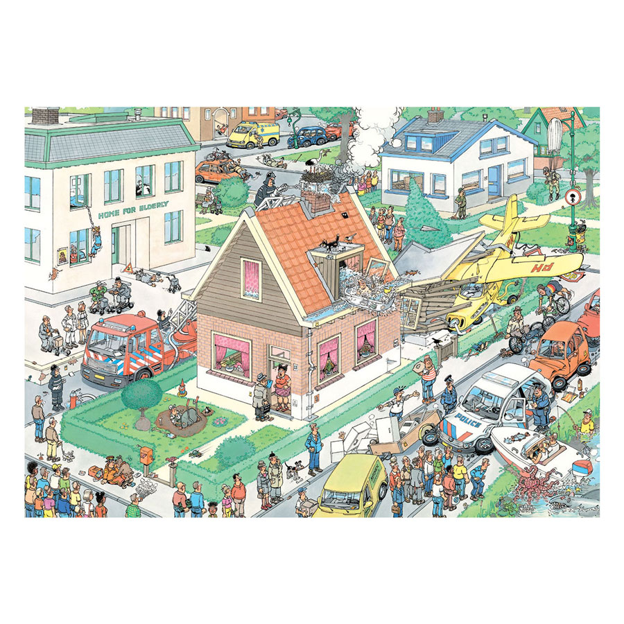 Puzzle Jan van Haasteren - Loi de Murphy - 1000 pièces