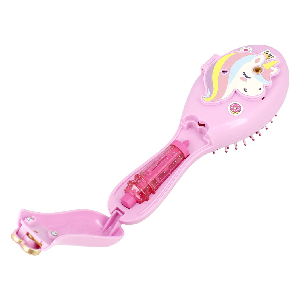 Jumbo FunLockets Secret Haarbürste mit Glitzer - 8 Stück.