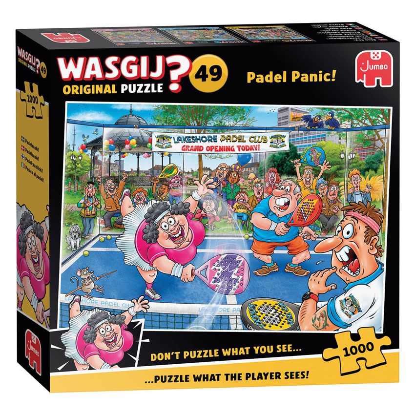 Wasgij Original 49 - Padel Paniek! - 1000st.