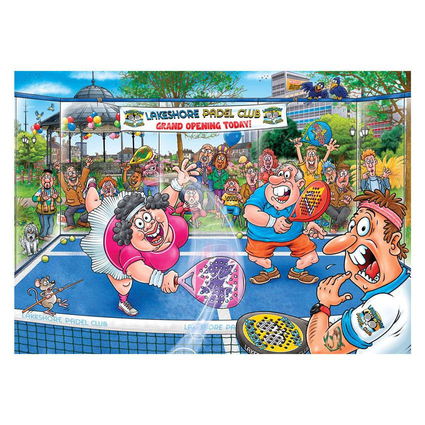 Wasgij Original 49 - Padel Paniek! - 1000st.
