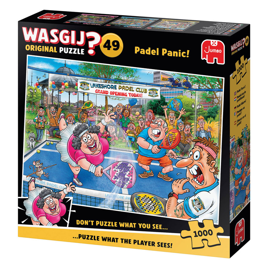 Wasgij Original 49 - Padel Paniek! - 1000st.