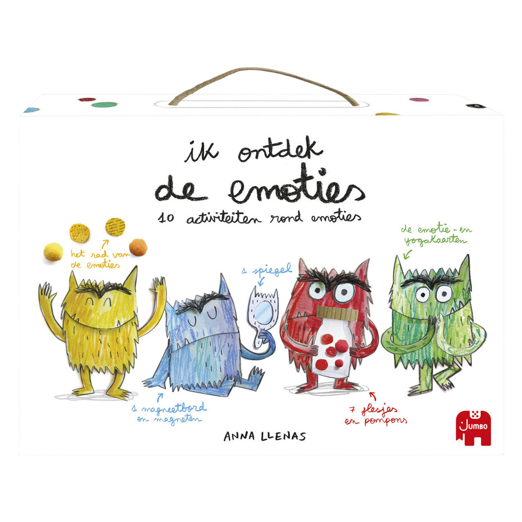 Jumbo J'apprends à découvrir - Les émotions des monstres de couleur