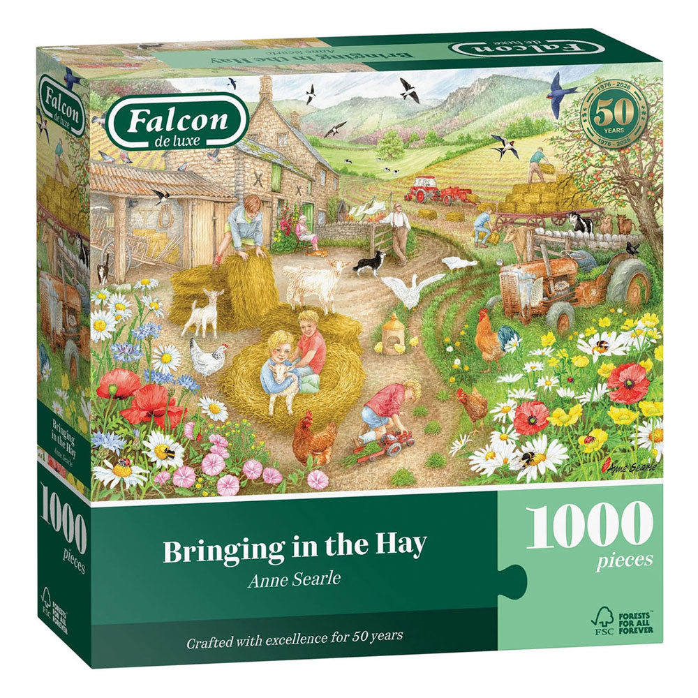 Falcon Bringing In The Hay - 1000st.