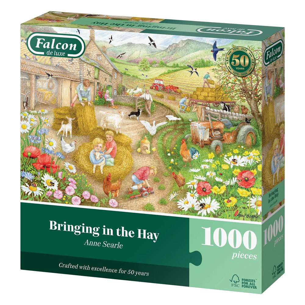 Falcon Bringing In The Hay - 1000st.