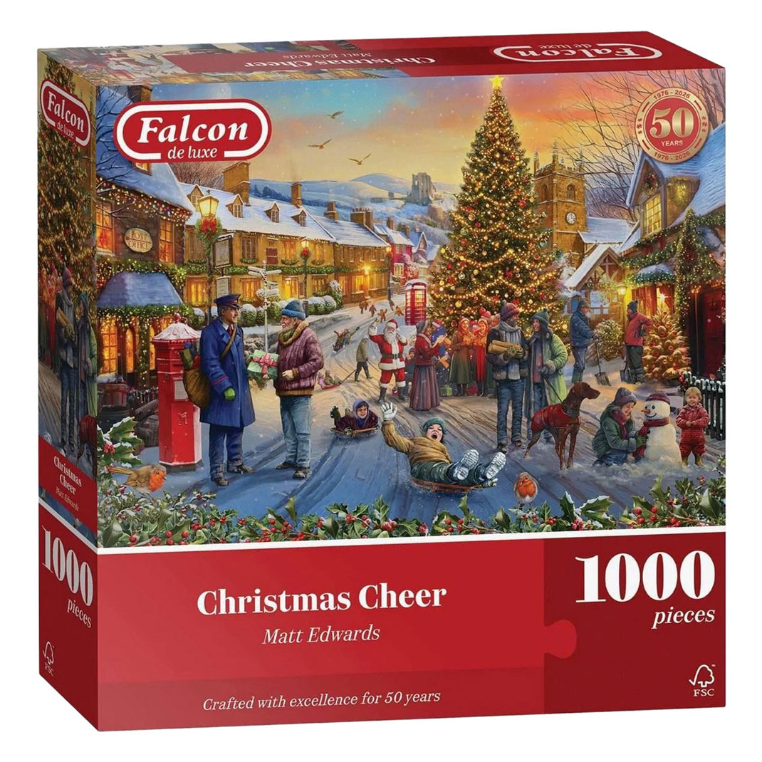 Falcon Christmas Kerstpuzzel - 1000st.