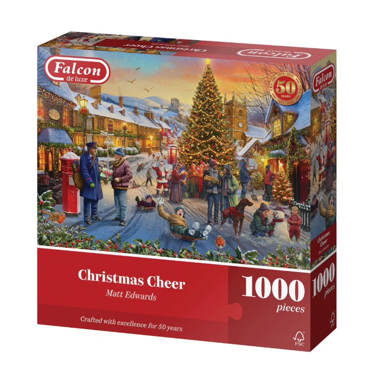 Falcon Christmas Kerstpuzzel - 1000st.