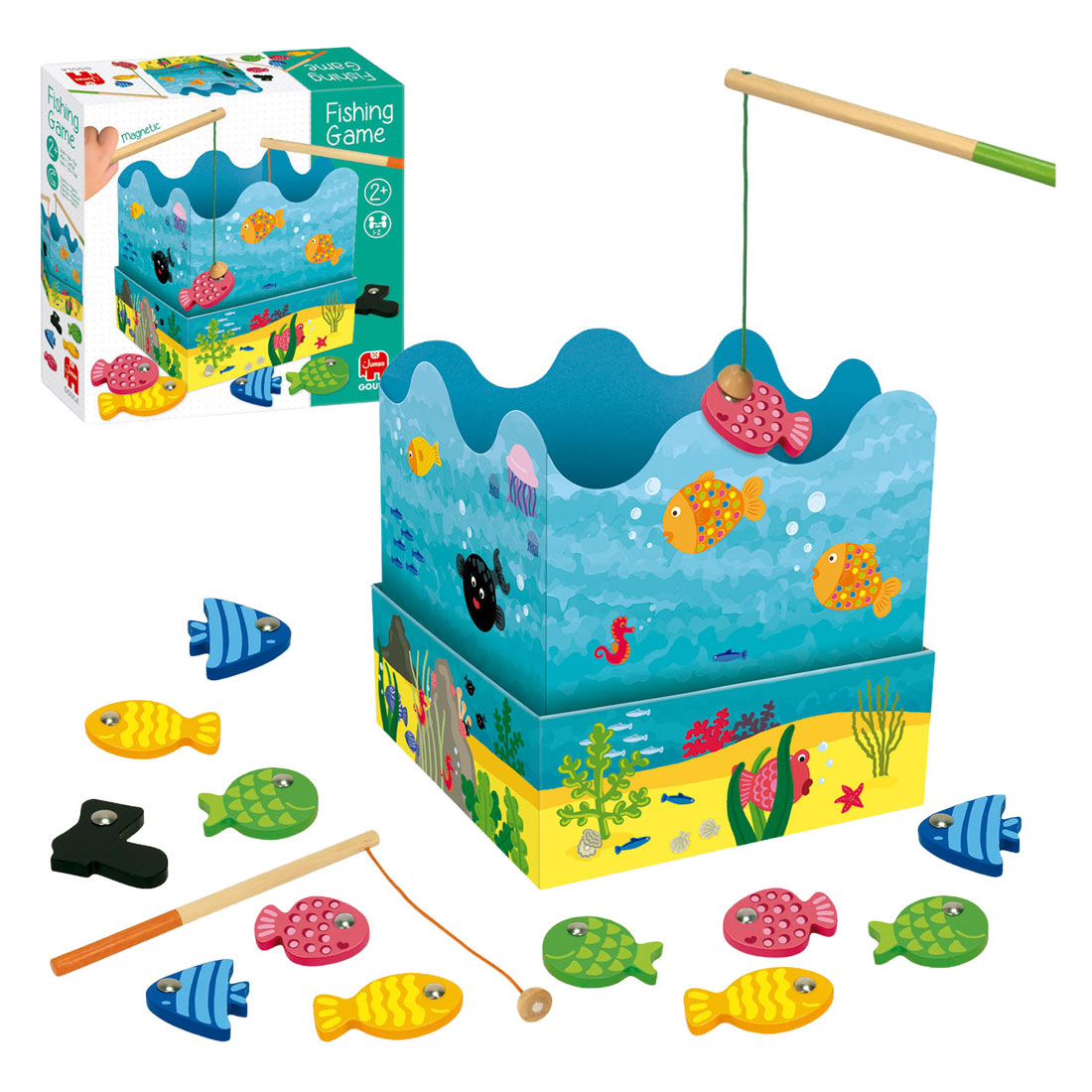 Jumbo Goula Fishing Game - 2 Spelers