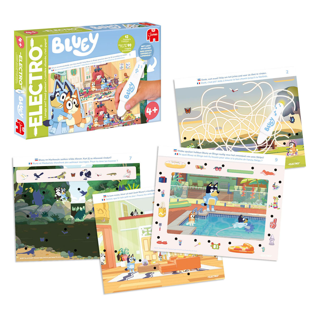 Jumbo Electro Wonderpen Bluey