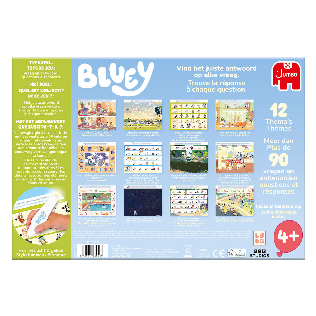 Jumbo Electro Wonderpen Bluey