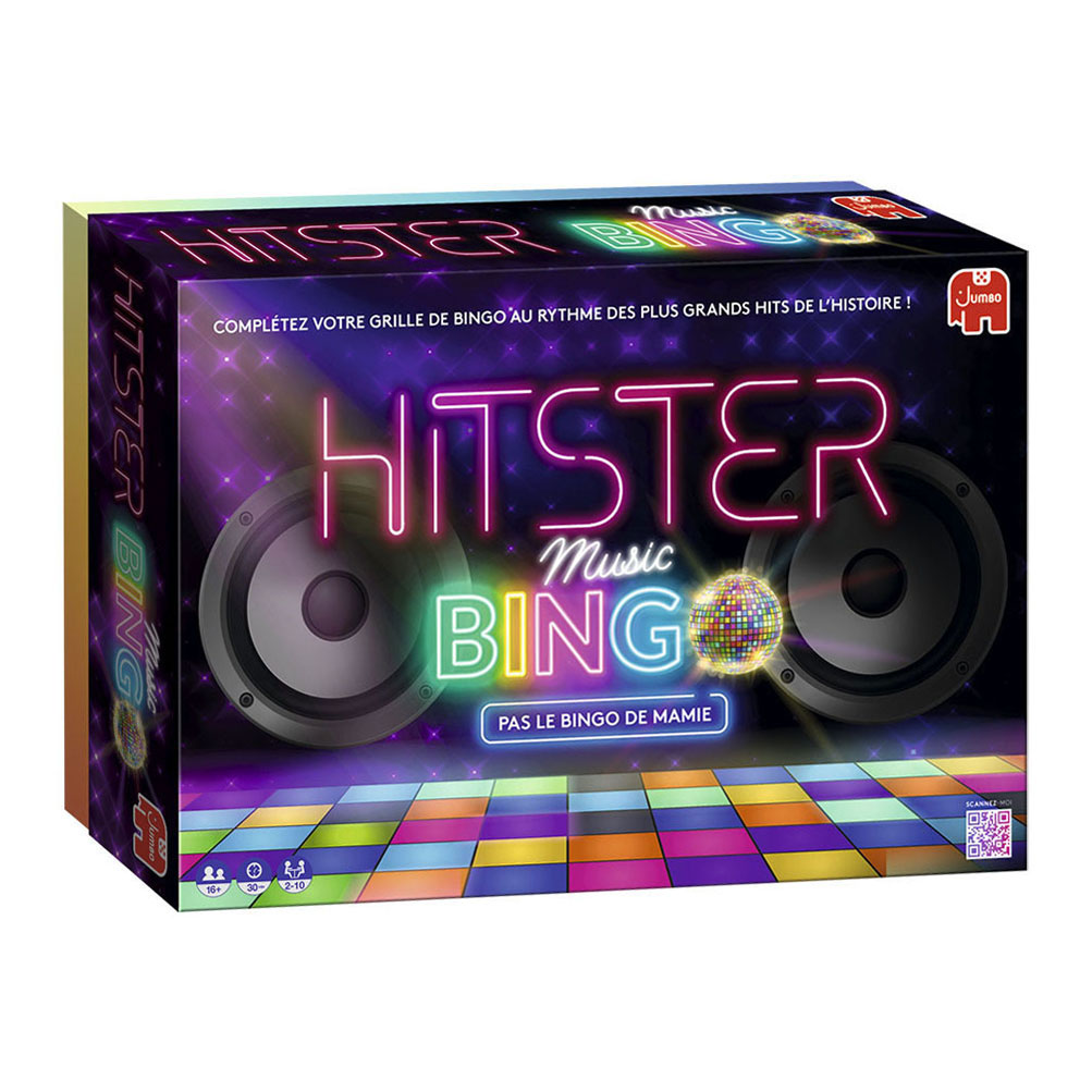 Jeu de société Jumbo Hitster Bingo
