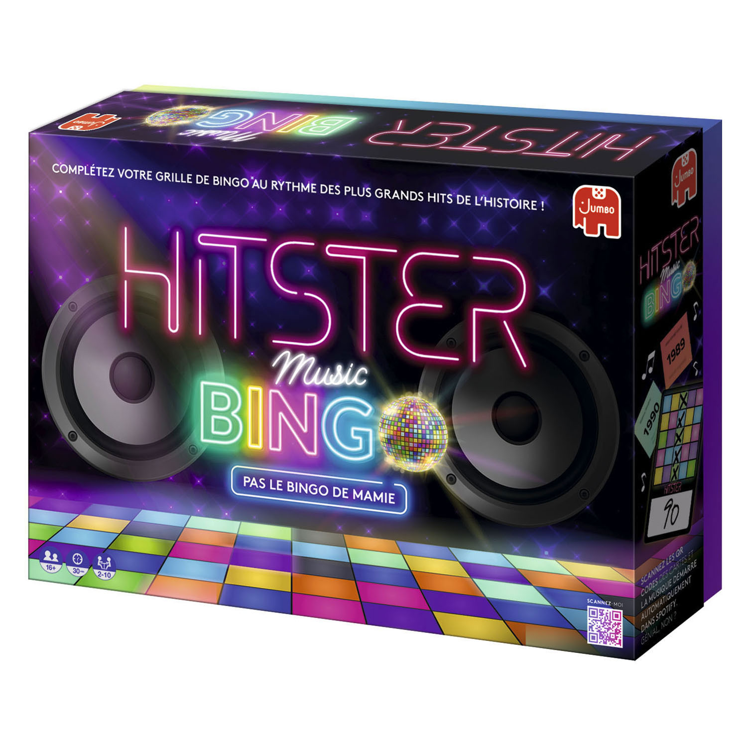 Jeu de société Jumbo Hitster Bingo