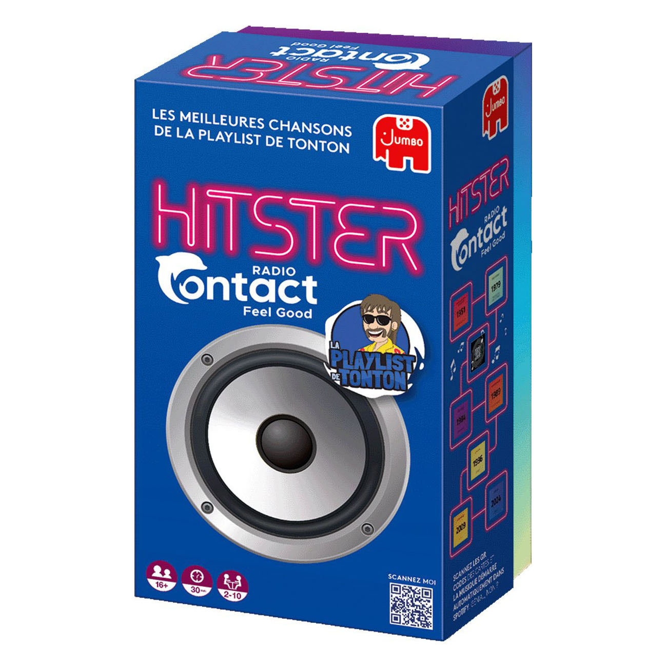 Jumbo Hitster Radio Contact Muziekspel