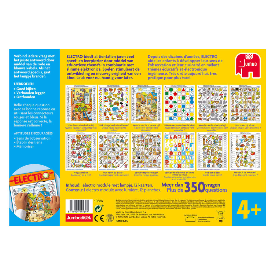 Jumbo Electro Kleuterschool Educatief Spel