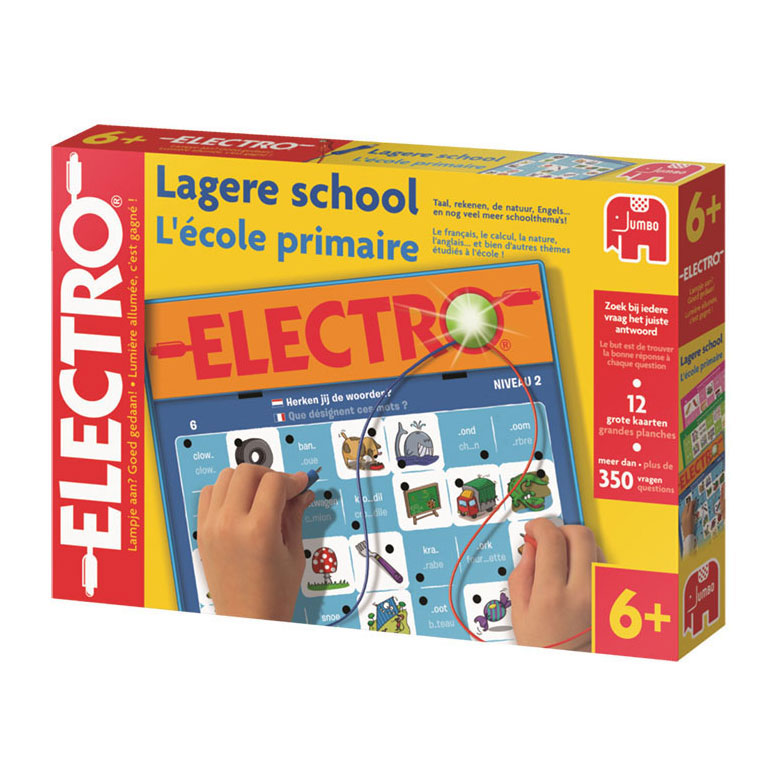Jeu éducatif Jumbo Electro pour l'école primaire