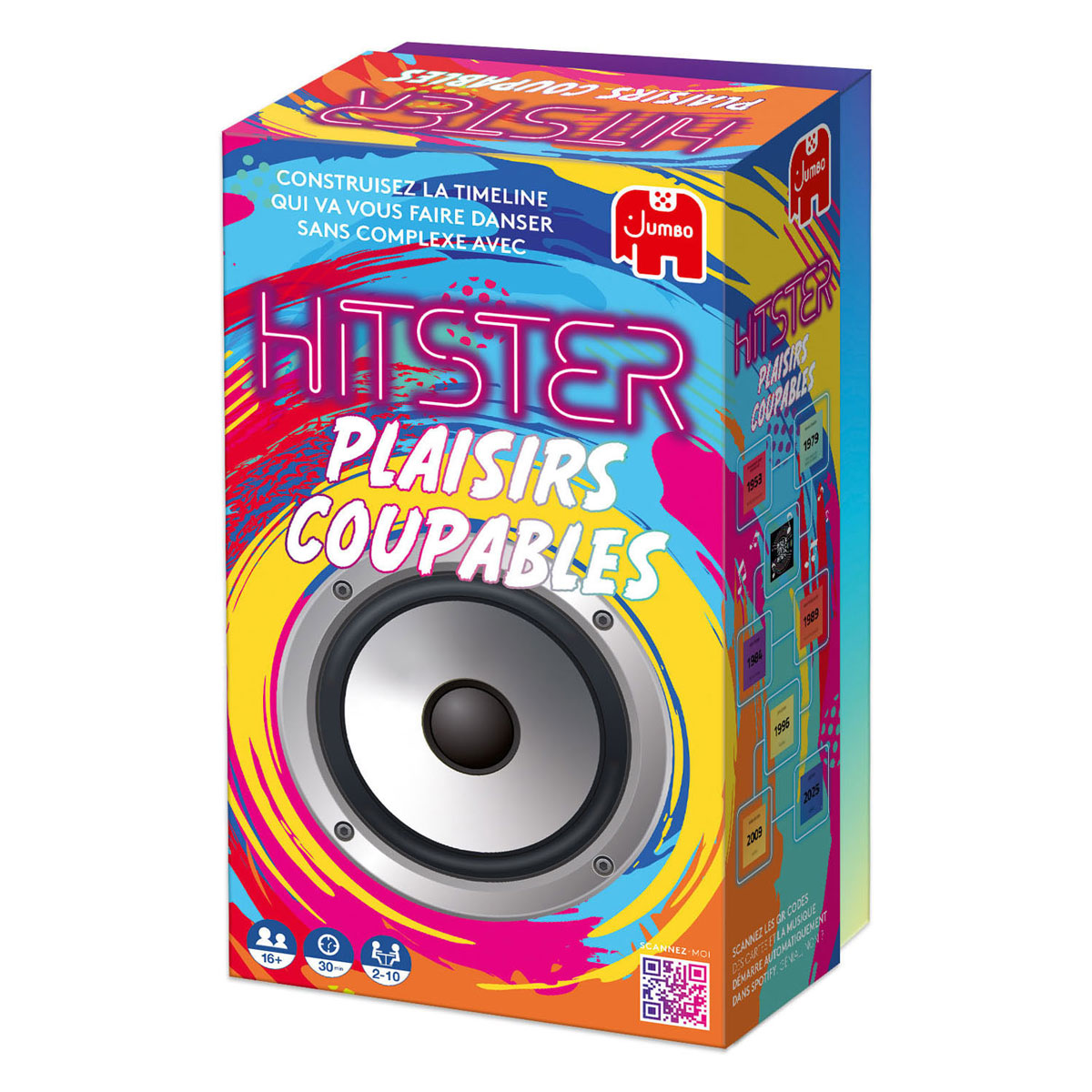 Jeu musical Jumbo Hitster Guilty Pleasures
